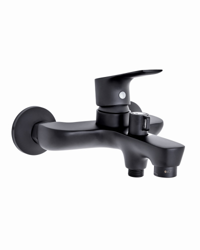 Смеситель для ванны/душа Orange Aristo M19-100b черный фото 4