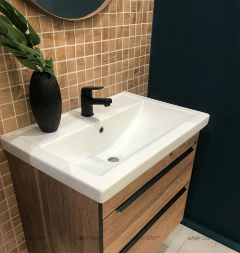 Смеситель для раковины OneLife P02-021b полимерный фото 8