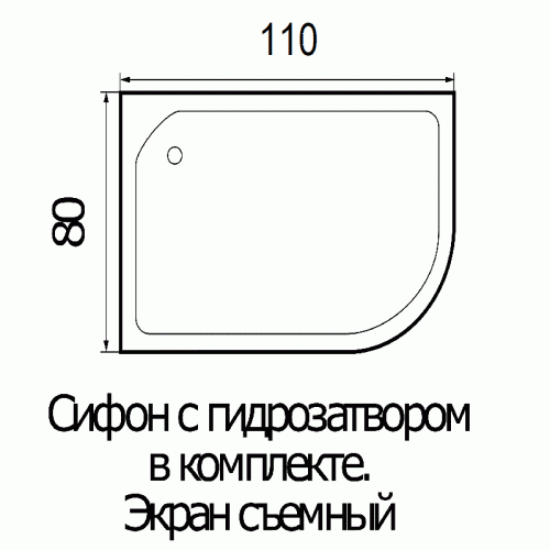 Душевая кабина River DUNAY 110/80/24 L MT фото 8 Душевая кабина River DUNAY 110/80/24 L MT фото 8