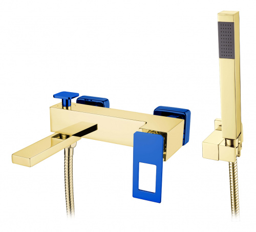Смеситель для ванны с душем GoldBlue