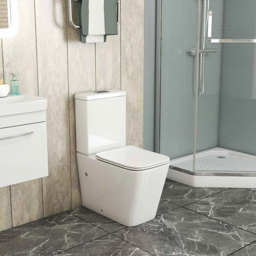 Унитаз Grossman GR-4445S (640*360*830) напольный с тонкой крышкой фото 5