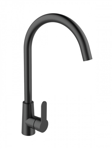 Смеситель для кухни Agger Splendid A0900144 матовый черный фото 7