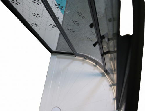 Душевой уголок Ceruttispa Diva 100 без поддона фото 14