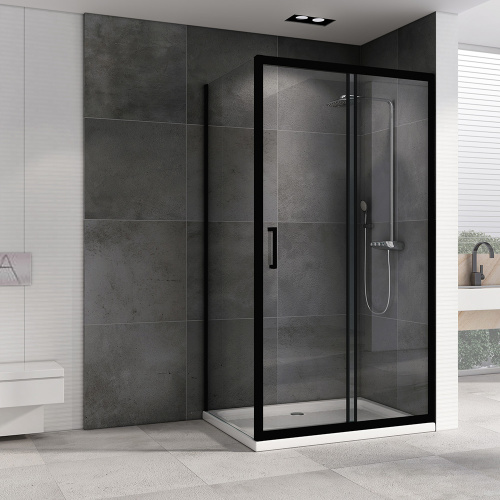 Душевой уголок ABBER Schwarzer Diamant AG30160B-S80B фото 3