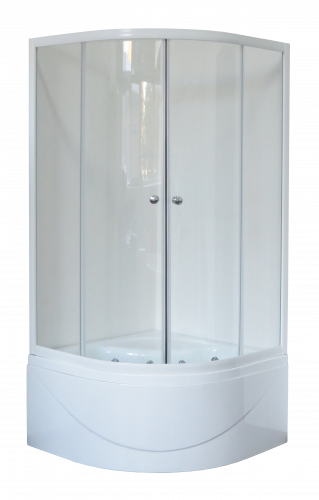 Душевой угол Royal Bath RB 100BK-T (прозрачное) фото 2