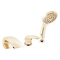 D472.5YZ DUNAJ смеситель каскадный на 3 отверстия, ЦВЕТ ЗОЛОТО RAV Slezak