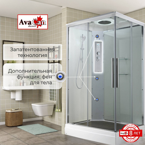 Душевая кабина AvaCan K2090LED фото 14