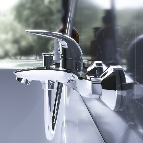 Смеситель для ванны и душа RedBlu by Damixa Palace Bit 311000000 фото 7