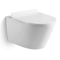 Унитаз керамический Black&White W-703