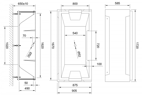 Акриловая ванна Royal Bath  TRIUMPH RB665101 170х87х65 с каркасом фото 6