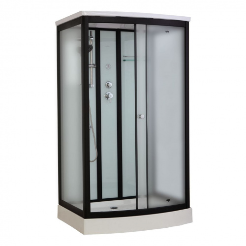 Душевая кабина Timo Standart  Black Fabric T-6615BF
