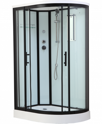 Душевая кабина Timo Standart T-6602 L Black фото 2