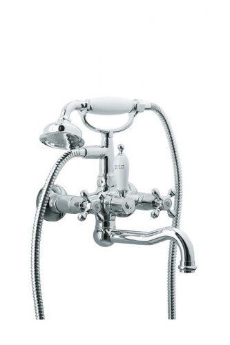 Смеситель для ванны(душевой комплект) Tradizionale Chromo