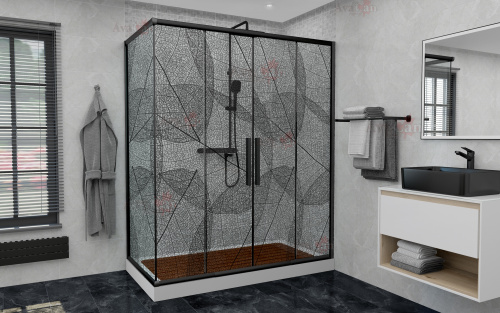 Душевой уголок AvaCan FB2 190-210  + SB90 фото 3