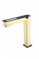 Смеситель Q для умыв. выс. GoldBlack