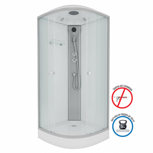 Душевая кабина Niagara Eco E100/13/MT 100x100 фото 3