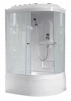 Душевая кабина Royal Bath  RB 8120BK1-T (прозрачное) левая