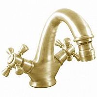 MK343.5KZ MORAVA RETRO - смеситель для биде, ЦВЕТ ЗОЛОТО RAV Slezak