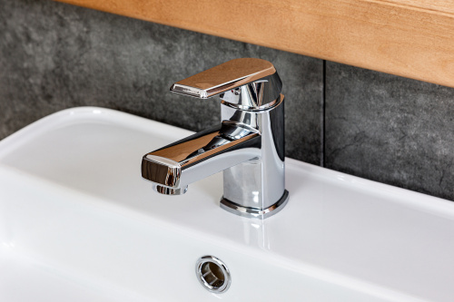 Смеситель для раковины OneLife P02-021cr полимерный фото 8