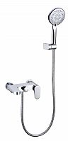 смеситель для ванны с душем хром
