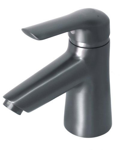 Смеситель для раковины Orange Tony M54-021gr графит фото 3