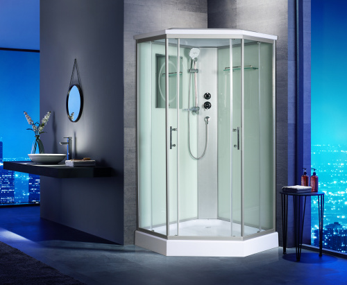 Душевая кабина WeltWasser NESSE 1002 1000х1000х2170 мм фото 9