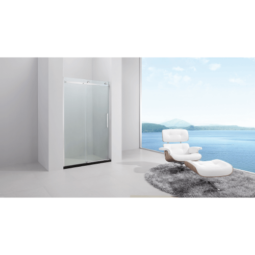 Душевая дверь в нишу  Black & White S218 фото 8