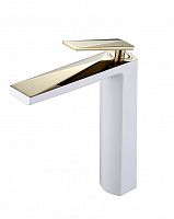 смеситель для умывальника Venturo черный-золото