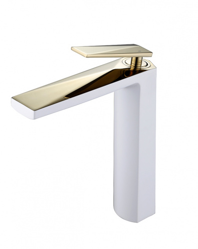 смеситель для умывальника Venturo черный-золото