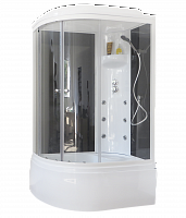 Душевая кабина Royal Bath RB 8120BK3-BT (черное/прозрачное) правая