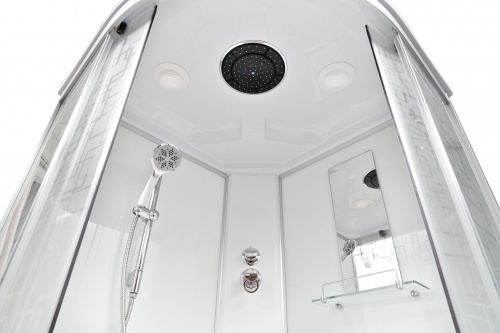 Душевая кабина Deto (DTO)  EM 4580 с электрикой и гидромассажем фото 2