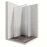 Душевое ограждение Ambassador Diamond 12011103L (1000x1000x2000), 1 место