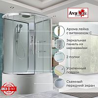 Душевая кабина AvaCan EM5812RT стандартная прозрачная