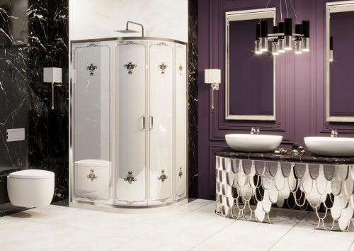 Душевое ограждение Ambassador Royal 18015102 (1200x900x2000), 1 место фото 5