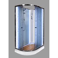 Душевая кабина Deto (DTO)  EM1511 R N с LED-подсветкой