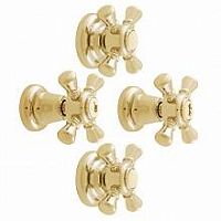 MK386KZ MORAVA RETRO - смеситель для душа, скрытый монтаж, ЦВЕТ ЗОЛОТО RAV Slezak