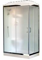Душевая кабина Royal Bath  RB 8120HP6-WC-CH (белое/матовое) левая