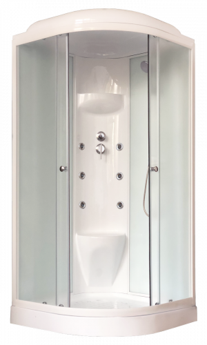 Душевая кабина Royal Bath  RB 90HK7-WC (белое/матовое)