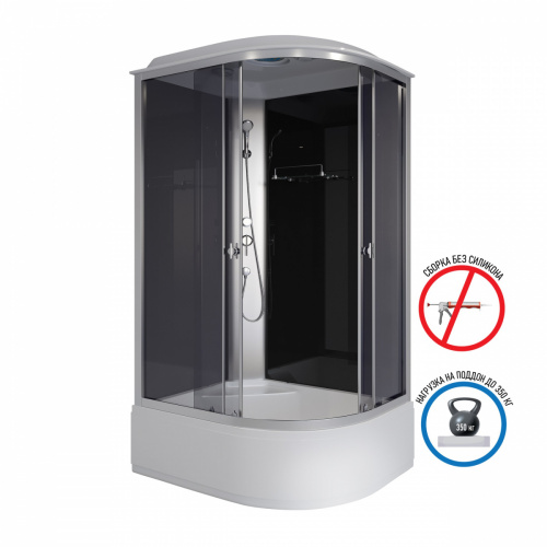 Душевая кабина Niagara Eco E100/70/40L/TN Левая фото 3