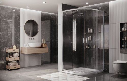 Душевое ограждение Ambassador Kingston 14011105 (1000x1000x2000), 1 место фото 2