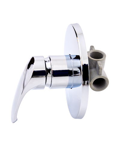 OneLife P11-400cr полимерный встраиваемый смеситель для душа, хром фото 6