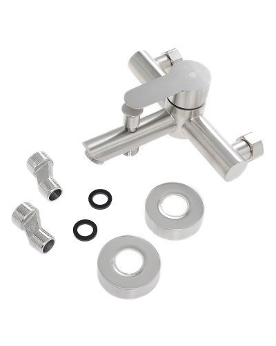 Смеситель для ванны/душа Orange Steel M99-100ni никель фото 6