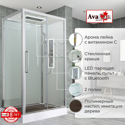 Душевая кабина AvaCan Z2912LED фото 2