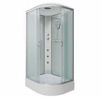 Душевая кабина Niagara NG-33094-14LG (1000х900х2150) средний поддон (26см) стекло МАТОВОЕ 4 места
