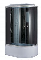 Душевая кабина NiagaraNG-3520-14L (1200х800х2150) высокий поддон(40см) стекло ТОНИРОВАННОЕ 4 места