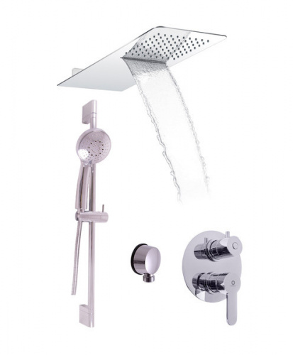 SK0045 Душевой комплект и 3-х режимный смеситель RAV Slezak фото 2