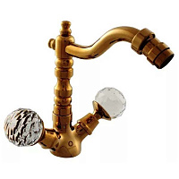 BRILLIANCE121.5/9SM BRILLIANCE - смеситель для биде с сифоном, CLICK-CLACK, ЦВЕТ БРОНЗА RAV Slezak