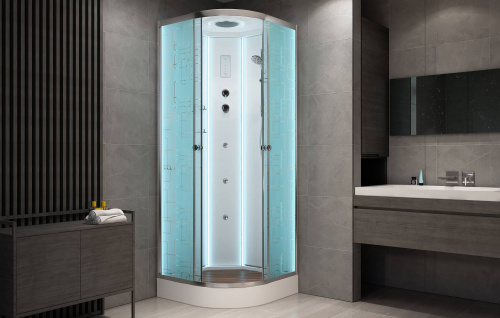 Душевая кабина AvaCan EM1590 LED фото 37