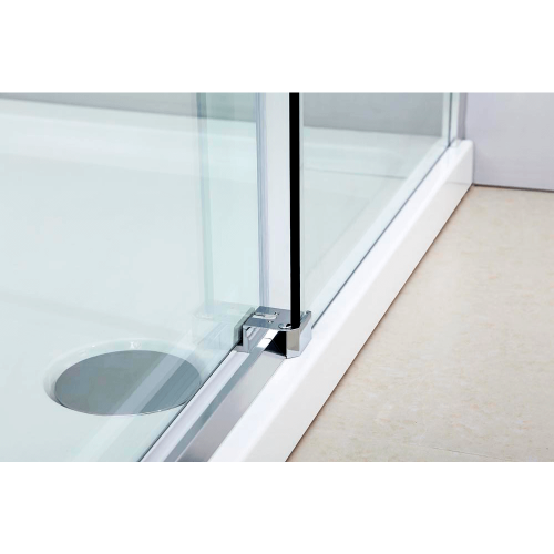 Душевая дверь в нишу  Black & White S218 фото 6