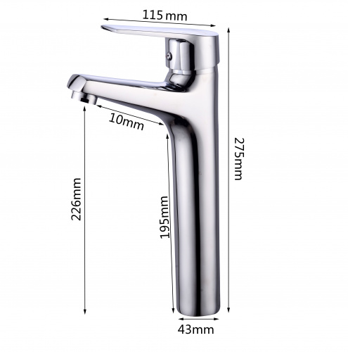 Смеситель для раковины RIVER BALATON R024 фото 2